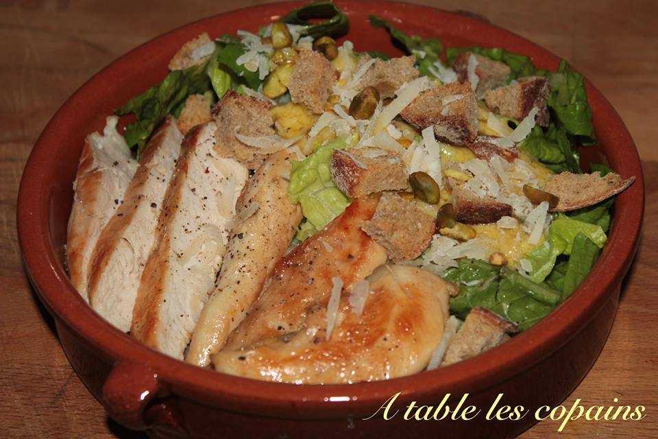 Salade caesar