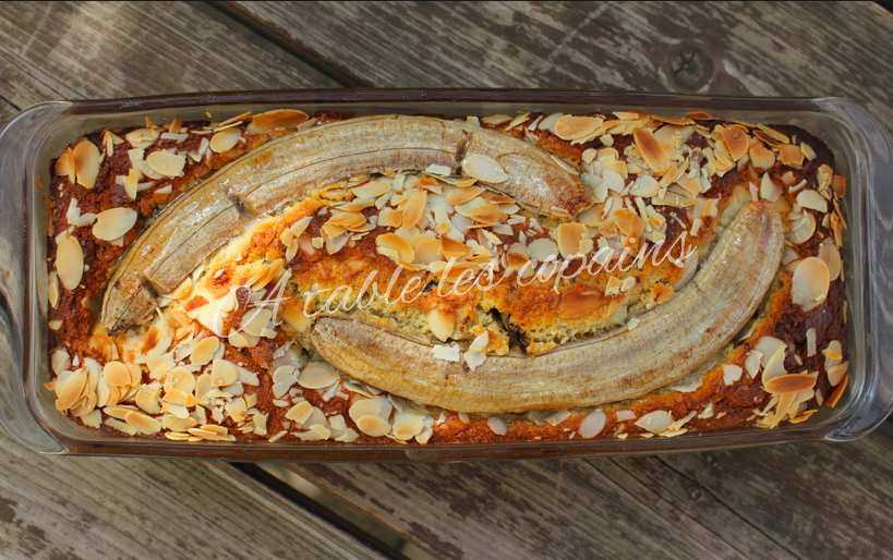 Banana Bread Amandes et chocolat