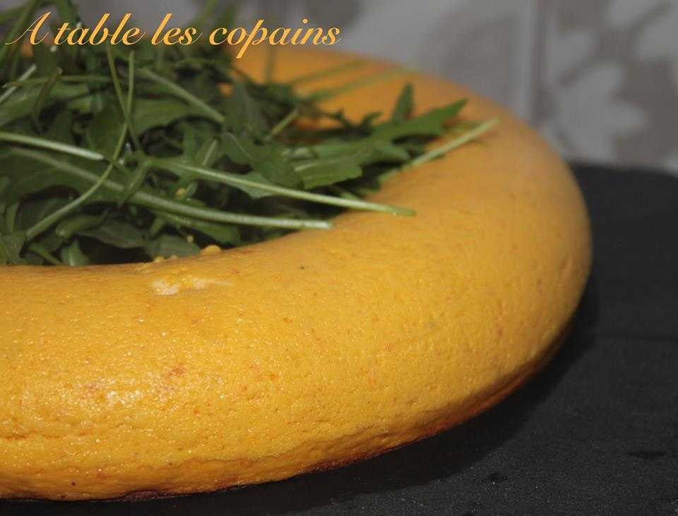 Flan de potimarron au parmesan