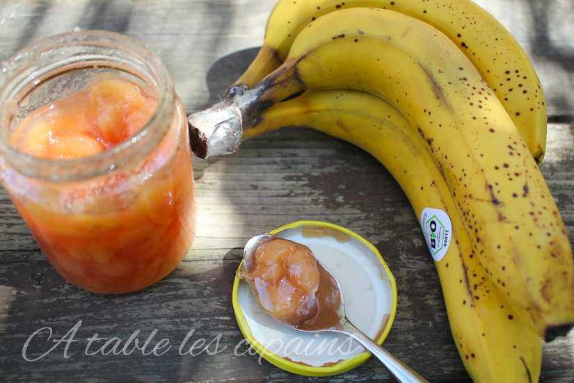 Confiture de banane 