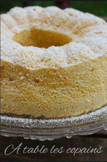 Le très moelleux gâteau de Savoie