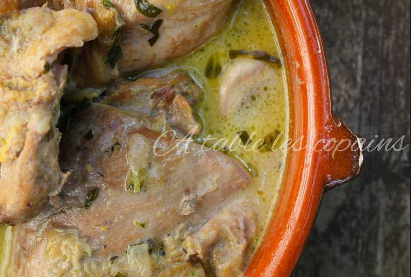 Poulet à l'estragon 