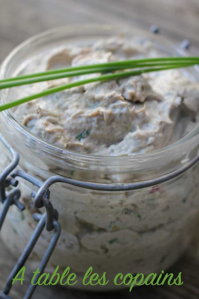 Rillettes de sardines de Cyril Lignac