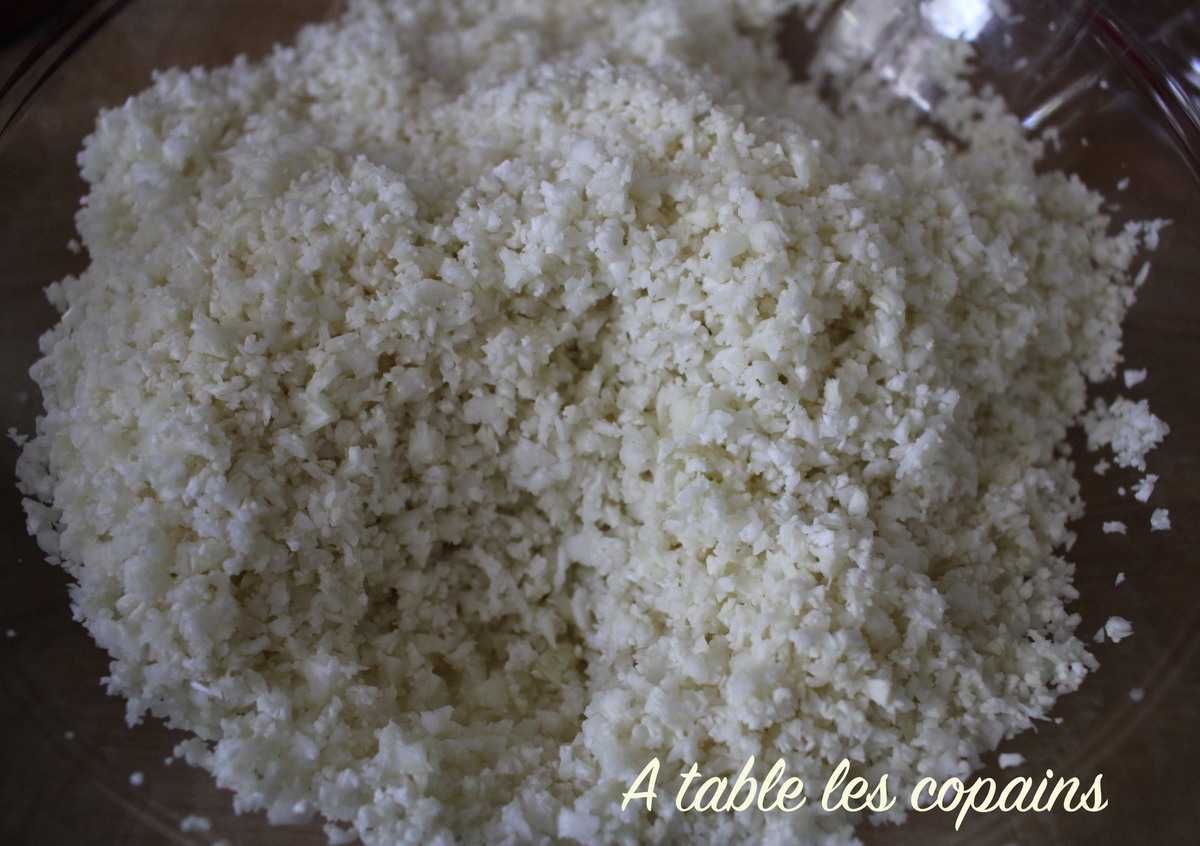 Choux-fleur en taboulé