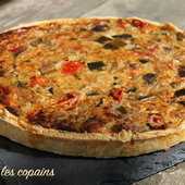 Tarte à la ratatouille, pate brisée maison. - atablelescopains.over-blog.com