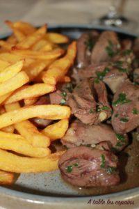 coeurs de canard en persillade – A table les copains