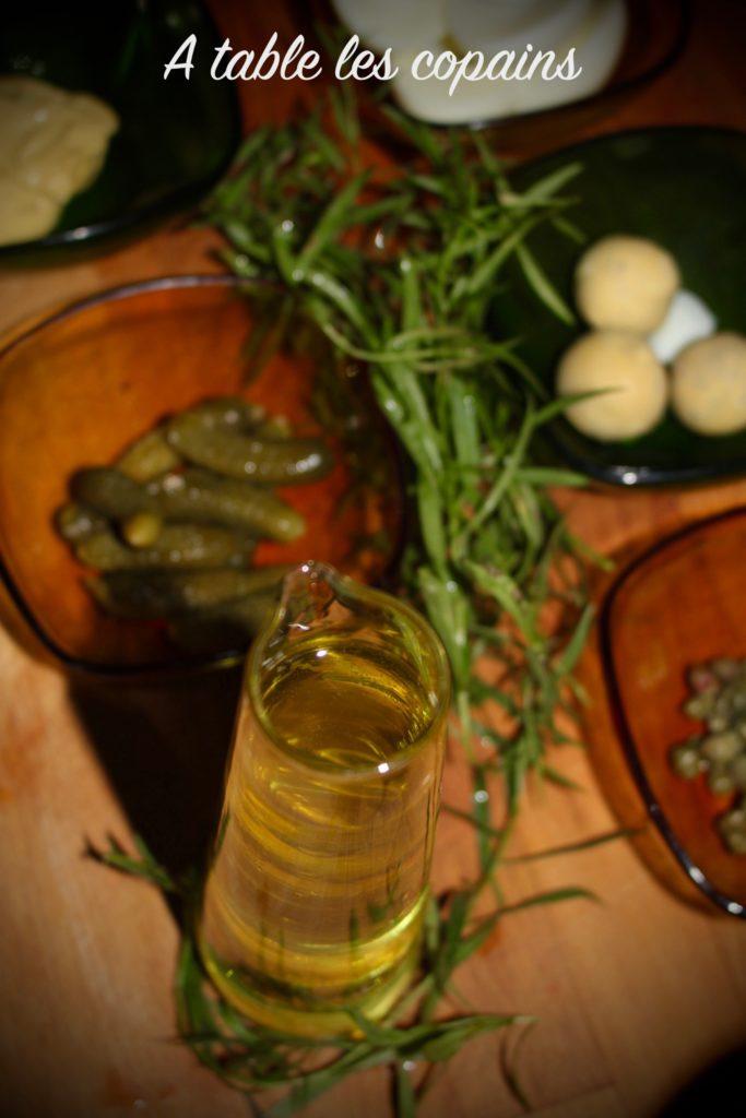 Sauce Gribiche au mortier et son pot au feu à l’os à moelle A table