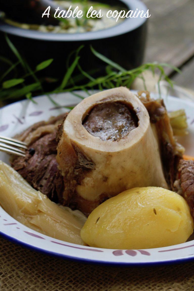 Sauce Gribiche au mortier et son pot au feu à l’os à moelle – A table