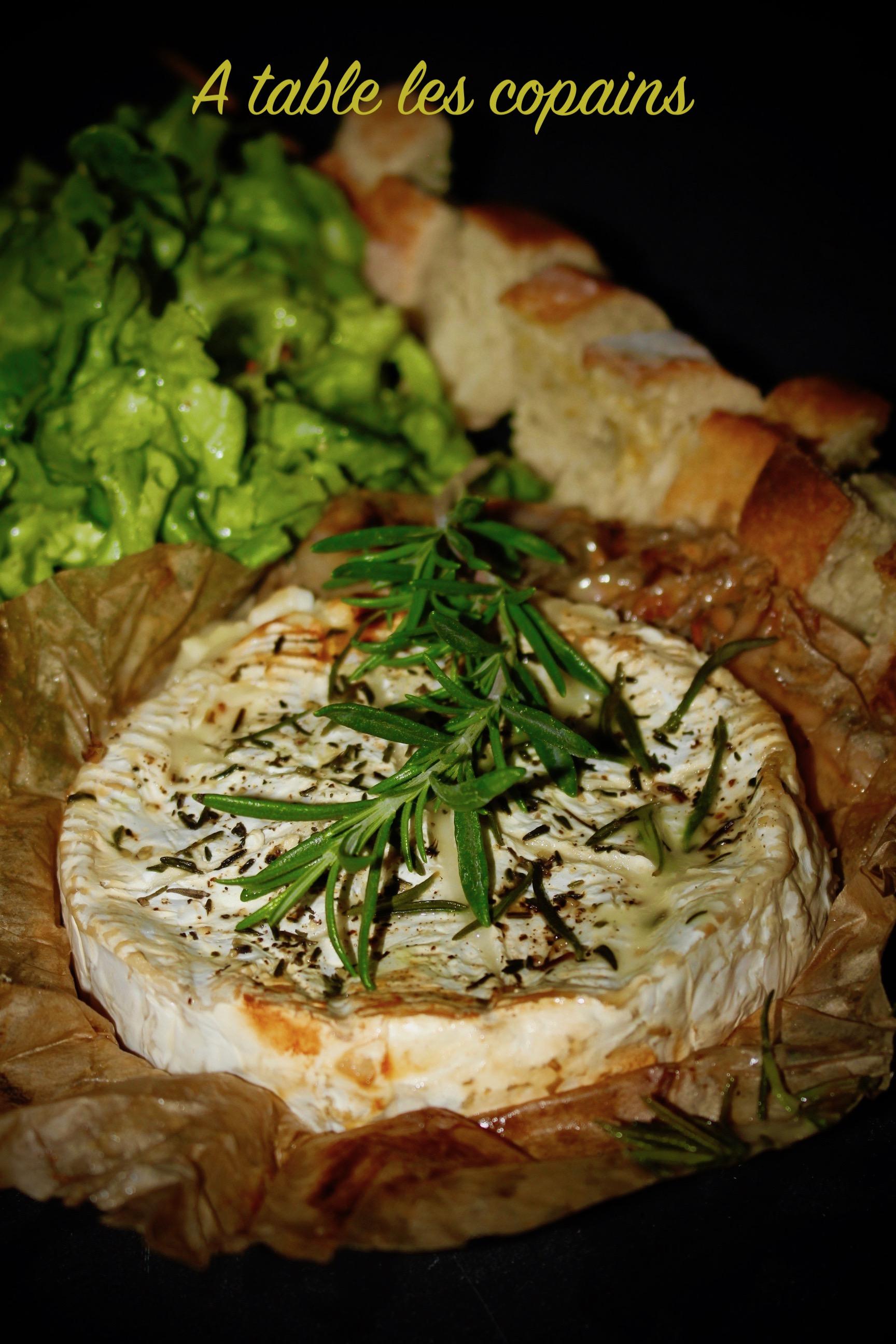 Camemberts à la plancha, au romarin, ou aux noisettes, fruits secs et