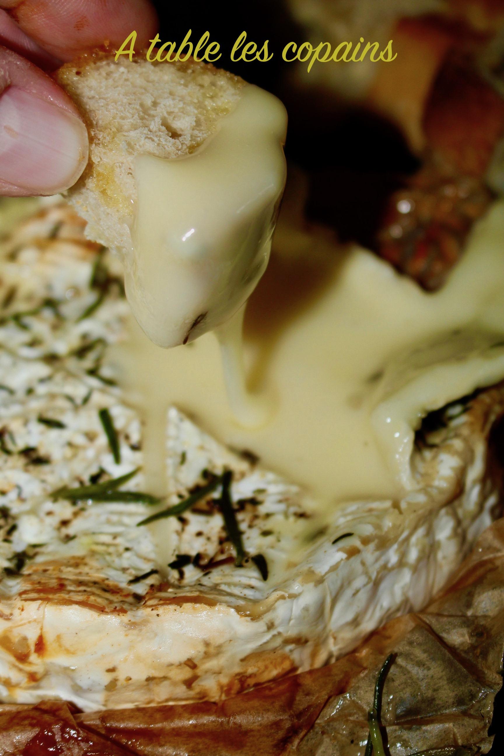 Camemberts à la plancha, au romarin, ou aux noisettes, fruits secs et